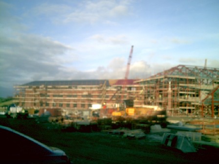 New School Site on November 2008